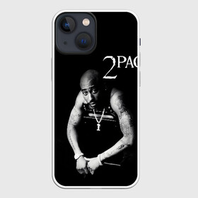 Чехол для iPhone 13 mini с принтом 2pac в Рязани,  |  | 2pac | changes | nigga | oldschool | pac | rap | нигга | олдскулл | пак | рэп | тупак