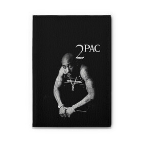 Обложка для автодокументов с принтом 2pac в Рязани, натуральная кожа |  размер 19,9*13 см; внутри 4 больших “конверта” для документов и один маленький отдел — туда идеально встанут права | 2pac | changes | nigga | oldschool | pac | rap | нигга | олдскулл | пак | рэп | тупак