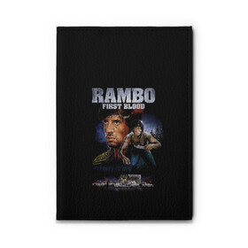 Обложка для автодокументов с принтом Rambo: First Blood в Рязани, натуральная кожа |  размер 19,9*13 см; внутри 4 больших “конверта” для документов и один маленький отдел — туда идеально встанут права | Тематика изображения на принте: action | army | blood | first | john | last | rambo | stallone | states | sylvester | united | usa | армия | боевик | джон | кровь | первая | последняя | рэмбо | сильвестр | сталлоне | сша