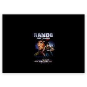 Поздравительная открытка с принтом Rambo: First Blood в Рязани, 100% бумага | плотность бумаги 280 г/м2, матовая, на обратной стороне линовка и место для марки
 | Тематика изображения на принте: action | army | blood | first | john | last | rambo | stallone | states | sylvester | united | usa | армия | боевик | джон | кровь | первая | последняя | рэмбо | сильвестр | сталлоне | сша