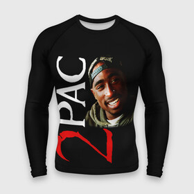 Мужской рашгард 3D с принтом 2pac в Рязани,  |  | 2pac | nigga | oldschool | pac | rap | нигга | олдскулл | пак | рэп | тупак