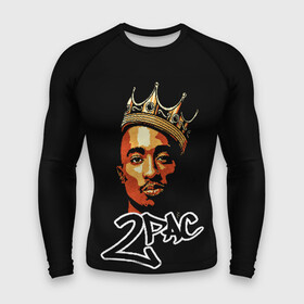 Мужской рашгард 3D с принтом 2pac в Рязани,  |  | 2pac | nigga | oldschool | pac | rap | нигга | олдскулл | пак | рэп | тупак