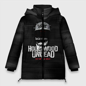 Женская зимняя куртка 3D с принтом Hollywood Undead в Рязани, верх — 100% полиэстер; подкладка — 100% полиэстер; утеплитель — 100% полиэстер | длина ниже бедра, силуэт Оверсайз. Есть воротник-стойка, отстегивающийся капюшон и ветрозащитная планка. 

Боковые карманы с листочкой на кнопках и внутренний карман на молнии | charlie scene | danny | funny man | hollywood undead | hu | j dog | johnny 3 tears | андед | голивуд | голливудская | группа | гу | нежить | реп | рок | рэп | рэпкор | ундед | ундэ