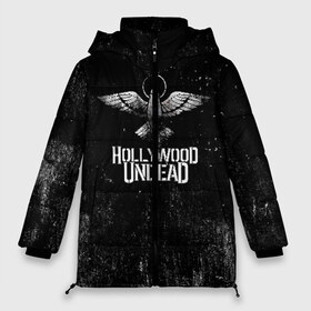 Женская зимняя куртка 3D с принтом Hollywood Undead в Рязани, верх — 100% полиэстер; подкладка — 100% полиэстер; утеплитель — 100% полиэстер | длина ниже бедра, силуэт Оверсайз. Есть воротник-стойка, отстегивающийся капюшон и ветрозащитная планка. 

Боковые карманы с листочкой на кнопках и внутренний карман на молнии | charlie scene | danny | funny man | hollywood undead | hu | j dog | johnny 3 tears | андед | голивуд | голливудская | группа | гу | нежить | реп | рок | рэп | рэпкор | ундед | ундэ