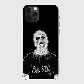 Чехол для iPhone 12 Pro Max с принтом Velial Squad в Рязани, Силикон |  | horror | music | rap | redvelsqd | rock | музыка | рок | рэп | хоррор