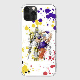 Чехол для iPhone 12 Pro Max с принтом JoJos Bizarre Adventure в Рязани, Силикон |  | Тематика изображения на принте: adventure | bizarre | joestar | jojo | jojos | jonathan | joseph | joutarou | kuujou | manga | джоджо | джозеф | джонатан | джостар | дзётаро | кудзё | манга | невероятные | приключения