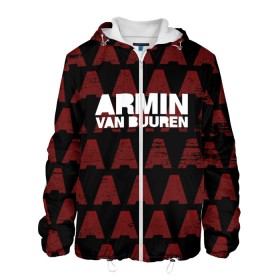 Мужская куртка 3D с принтом Armin van Buuren в Рязани, ткань верха — 100% полиэстер, подклад — флис | прямой крой, подол и капюшон оформлены резинкой с фиксаторами, два кармана без застежек по бокам, один большой потайной карман на груди. Карман на груди застегивается на липучку | a state of trance | armin | armin van buuren | asot | van buuren | армин | армин ван бюрен | ван бюрен