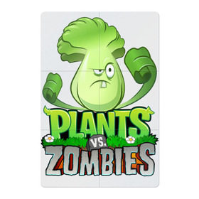 Магнитный плакат 2Х3 с принтом Plants vs. Zombies в Рязани, Полимерный материал с магнитным слоем | 6 деталей размером 9*9 см | battle | game | plants vs zombies | plants vs zombies battle for neighborville | zombie | битва | битва за нейборвиль | зомби | игра | линии | надпись | растения | растения против зомби