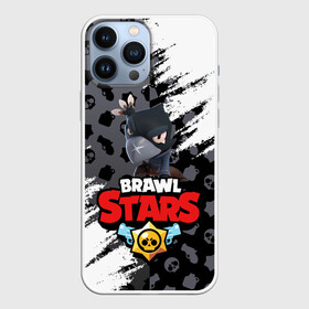 Чехол для iPhone 13 Pro Max с принтом BRAWL STARS CROW в Рязани,  |  | Тематика изображения на принте: 8 bit | 8 бит. | 8bit | 8бит | android | brawl stars | colt | crow | games | leon | penny | poco | shelly | spike | wanted | брав | бравл старс | звезды | игры | мобильные игры | старс