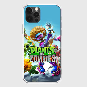 Чехол для iPhone 12 Pro Max с принтом PLANTS VS ZOMBIES в Рязани, Силикон |  | battle | plants | plants vs zombies | pvsz | vs | zombies | растения против зомби