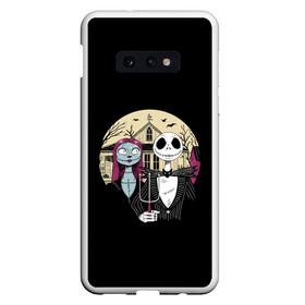 Чехол для Samsung S10E с принтом The Nightmare Before Christmas в Рязани, Силикон | Область печати: задняя сторона чехла, без боковых панелей | Тематика изображения на принте: before | burton | christmas | horror | jack skellington | nightmare | tim | timothy | walter | бёртон | джек | перед | рождеством | скеллингтон | тим | тимоти | ужастик | ужасы