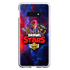 Чехол для Samsung S10E с принтом BRAWL STARS в Рязани, Силикон | Область печати: задняя сторона чехла, без боковых панелей | brawl stars | bull | colt | crow | leon | stars | берли | бо | брок | ворон | джесси | динамайк | дэррил | кольт | леон | мортис | нита | пайпер | пенни | поко | пэм | рикошет | спайк | фрэнк | шелли | эль примо