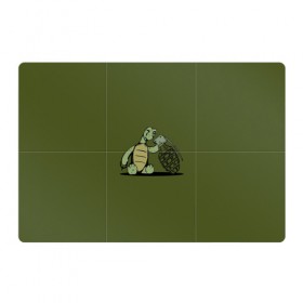 Магнитный плакат 3Х2 с принтом Черепаха с гранатой в Рязани, Полимерный материал с магнитным слоем | 6 деталей размером 9*9 см | Тематика изображения на принте: 