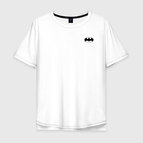 Мужская футболка хлопок Oversize с принтом The caped crusader в Рязани, 100% хлопок | свободный крой, круглый ворот, “спинка” длиннее передней части | batman | dc | dc джокер | detective comics | harley | joker | shtatbat | the joker | бетмен | джокер | злодей | харли