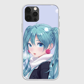 Чехол для iPhone 12 Pro Max с принтом Hatsune Miku Winter в Рязани, Силикон |  | Тематика изображения на принте: anime | aquamarin | aquamarine | everlasting | hatsune | j pop | miku | projectdiva | singer | snow | summer | vocaloid | аквамарин | аниме | вокалоид | мику | певица | хацуне | хацунэ