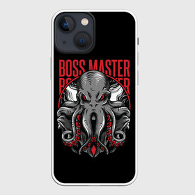 Чехол для iPhone 13 mini с принтом Ктулху в Рязани,  |  | animal | cthulhu | kraken | monster | ocean | octopus | sea | tentacles | животное | зверь | кальмар | кракен | ктулху | монстр | море | океан | осьминог | чудовище | щупальца