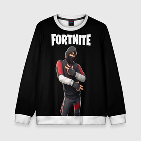 Детский свитшот 3D с принтом FORTNITE IKONIK (КАПЮШОН) в Рязани, 100% полиэстер | свободная посадка, прямой крой, мягкая тканевая резинка на рукавах и понизу свитшота | fnchap2 | fortnite | fortnite 2 | fortnite x | ikonik | marshmello | иконик | маршмелло | фортнайт | фортнайт 2 | фортнайт глава 2