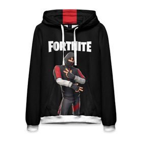 Мужская толстовка 3D с принтом FORTNITE IKONIK (КАПЮШОН) в Рязани, 100% полиэстер | двухслойный капюшон со шнурком для регулировки, мягкие манжеты на рукавах и по низу толстовки, спереди карман-кенгуру с мягким внутренним слоем. | fnchap2 | fortnite | fortnite 2 | fortnite x | ikonik | marshmello | иконик | маршмелло | фортнайт | фортнайт 2 | фортнайт глава 2