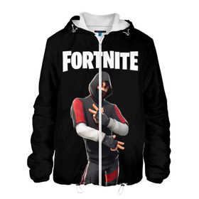 Мужская куртка 3D с принтом FORTNITE IKONIK (КАПЮШОН) в Рязани, ткань верха — 100% полиэстер, подклад — флис | прямой крой, подол и капюшон оформлены резинкой с фиксаторами, два кармана без застежек по бокам, один большой потайной карман на груди. Карман на груди застегивается на липучку | fnchap2 | fortnite | fortnite 2 | fortnite x | ikonik | marshmello | иконик | маршмелло | фортнайт | фортнайт 2 | фортнайт глава 2