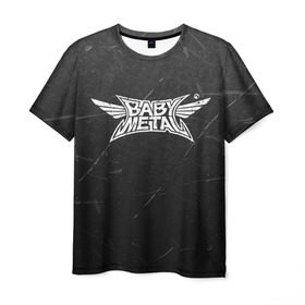 Мужская футболка 3D с принтом BABYMETAL в Рязани, 100% полиэфир | прямой крой, круглый вырез горловины, длина до линии бедер | babymetal | j pop | japan | бэбиметал | дэт метал | каваий метал | моа кикути | судзука накамото | юи мидзуно | япония