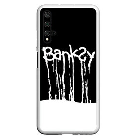 Чехол для Honor 20 с принтом Banksy в Рязани, Силикон | Область печати: задняя сторона чехла, без боковых панелей | Тематика изображения на принте: art | banksy | street | street art | арт | бэнкси | стрит | стрит арт