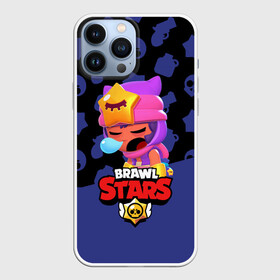 Чехол для iPhone 13 Pro Max с принтом BRAWL STARS   SANDY в Рязани,  |  | Тематика изображения на принте: brawl | bull | colt | crow | game | games | leon | online | penny | poco | sandy | shelly | spike | star | stars | wanted | брав | бравл | браво | звезда | звезды | игра | игры | лого | онлайн | сенди | старс | сэнди