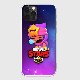 Чехол для iPhone 12 Pro Max с принтом SANDY SPACE (Brawl Stars) в Рязани, Силикон |  | Тематика изображения на принте: brawl | bull | colt | crow | game | games | leon | online | penny | poco | sandy | shelly | spike | star | stars | wanted | брав | бравл | браво | звезда | звезды | игра | игры | лого | онлайн | сенди | старс | сэнди