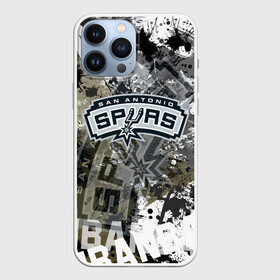 Чехол для iPhone 13 Pro Max с принтом Сан Антонио Спёрс в Рязани,  |  | nba | san antonio | san antonio spurs | spurs | баскетбол | нба | сан антонио | сан антонио спёрс | спёрс