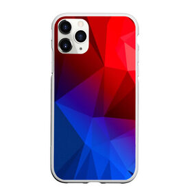 Чехол для iPhone 11 Pro Max матовый с принтом RED&BLUE в Рязани, Силикон |  | abstract | abstraction | color | geometry | paitnt | polygon | polygonal | psy | абстракция | геометрия | краски | неоновые | полигоны | психоделика