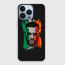 Чехол для iPhone 13 Pro с принтом Conor McGregor в Рязани,  |  | Тематика изображения на принте: champ | champion | conor | irish | king | mac | mcgregor | mma | mystic | notorious | ufc | боец | ирландия | конор | король | мак | макгрегор | мма | тони | хабиб | чемп | чемпион | юфс