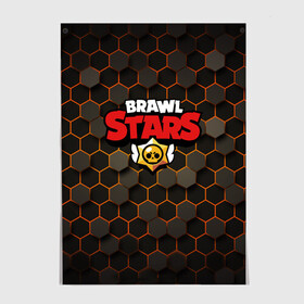 Постер с принтом Brawl Stars в Рязани, 100% бумага
 | бумага, плотность 150 мг. Матовая, но за счет высокого коэффициента гладкости имеет небольшой блеск и дает на свету блики, но в отличии от глянцевой бумаги не покрыта лаком | brawl stars | crow | game | leon | бравл | бравл стар | бравл старс | ворон | ворона | детская | детям | игра | компьютерная игра | кров | леон | развлечение