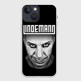 Чехол для iPhone 13 mini с принтом LINDEMANN в Рязани,  |  | lindeman | lindemann | logo | music | pain | rammstein | rock | rumstein | till | группа | линдеман | линдеманн | лого | логотип | метал | музыка | пэйн | раммштайн | рамштаин | рамштайн | рок | символ | тилль