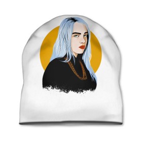 Шапка 3D с принтом Billie Eilish в Рязани, 100% полиэстер | универсальный размер, печать по всей поверхности изделия | bad | billie | boy | boys | eilish | girl | girls | music | pop | rap | sad | trend | билли | грустно | девочка | девочки | девушка | мальчик | музыка | поп | рэп | тренд | эйлиш