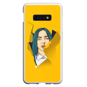 Чехол для Samsung S10E с принтом Billie Eilish в Рязани, Силикон | Область печати: задняя сторона чехла, без боковых панелей | Тематика изображения на принте: bad | billie | boy | boys | eilish | girl | girls | music | pop | rap | sad | trend | билли | грустно | девочка | девочки | девушка | мальчик | музыка | поп | рэп | тренд | эйлиш