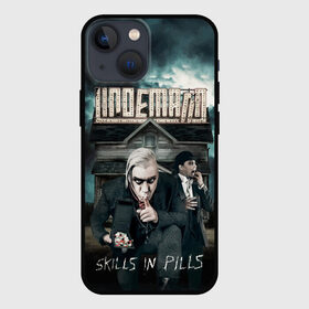 Чехол для iPhone 13 mini с принтом LINDEMANN в Рязани,  |  | lindeman | lindemann | logo | music | pain | rammstein | rock | rumstein | till | группа | линдеман | линдеманн | лого | логотип | метал | музыка | пэйн | раммштайн | рамштаин | рамштайн | рок | символ | тилль