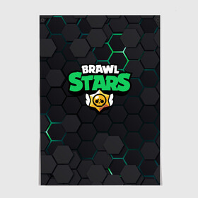 Постер с принтом Brawl Stars в Рязани, 100% бумага
 | бумага, плотность 150 мг. Матовая, но за счет высокого коэффициента гладкости имеет небольшой блеск и дает на свету блики, но в отличии от глянцевой бумаги не покрыта лаком | brawl stars | crow | game | leon | бравл | бравл стар | бравл старс | ворон | ворона | детская | детям | игра | компьютерная игра | кров | леон | развлечение