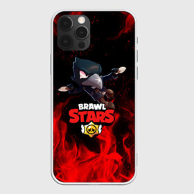 Чехол для iPhone 12 Pro с принтом BRAWL STARS CROW | БРАВЛ СТАРС  в Рязани, силикон | область печати: задняя сторона чехла, без боковых панелей | brawl stars | bull | colt | crow | leon | stars | берли | бо | брок | ворон | джесси | динамайк | дэррил | кольт | леон | мортис | нита | пайпер | пенни | поко | пэм | рикошет | спайк | фрэнк | шелли | эль примо