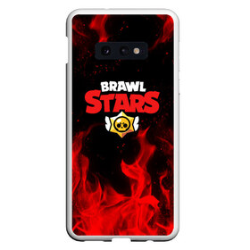 Чехол для Samsung S10E с принтом BRAWL STARS в Рязани, Силикон | Область печати: задняя сторона чехла, без боковых панелей | brawl stars | bull | colt | crow | leon | stars | берли | бо | брок | ворон | джесси | динамайк | дэррил | кольт | леон | мортис | нита | пайпер | пенни | поко | пэм | рикошет | спайк | фрэнк | шелли | эль примо