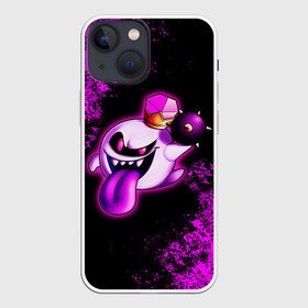 Чехол для iPhone 13 mini с принтом Luigis Mansion в Рязани,  |  | game | luigis mansion | mario | nintendo | видеоигра | игра | луиджи | марио | привидение | призрак