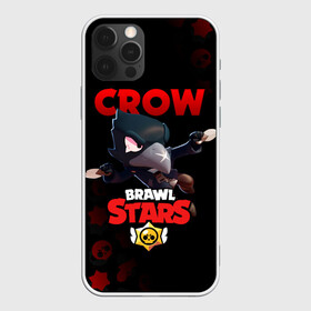 Чехол для iPhone 12 Pro с принтом BRAWL STARS CROW в Рязани, силикон | область печати: задняя сторона чехла, без боковых панелей | brawl stars | bull | colt | crow | leon | stars | берли | бо | брок | ворон | джесси | динамайк | дэррил | кольт | леон | мортис | нита | пайпер | пенни | поко | пэм | рикошет | спайк | фрэнк | шелли | эль примо