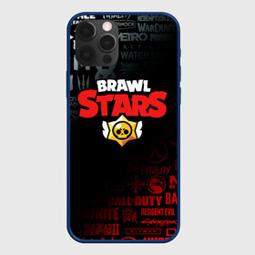 Чехол для iPhone 12 Pro с принтом BRAWL STARS в Рязани, силикон | область печати: задняя сторона чехла, без боковых панелей | brawl stars | bull | colt | crow | leon | stars | берли | бо | брок | ворон | джесси | динамайк | дэррил | кольт | леон | мортис | нита | пайпер | пенни | поко | пэм | рикошет | спайк | фрэнк | шелли | эль примо