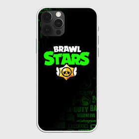 Чехол для iPhone 12 Pro с принтом BRAWL STARS  в Рязани, силикон | область печати: задняя сторона чехла, без боковых панелей | brawl stars | bull | colt | crow | leon | stars | берли | бо | брок | ворон | джесси | динамайк | дэррил | кольт | леон | мортис | нита | пайпер | пенни | поко | пэм | рикошет | спайк | фрэнк | шелли | эль примо