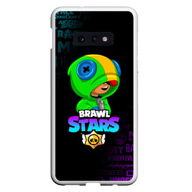 Чехол для Samsung S10E с принтом BRAWL STARS в Рязани, Силикон | Область печати: задняя сторона чехла, без боковых панелей | brawl stars | bull | colt | crow | leon | stars | берли | бо | брок | ворон | джесси | динамайк | дэррил | кольт | леон | мортис | нита | пайпер | пенни | поко | пэм | рикошет | спайк | фрэнк | шелли | эль примо