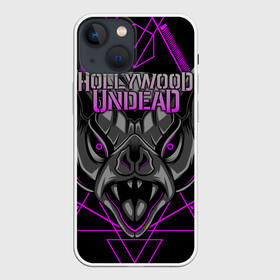 Чехол для iPhone 13 mini с принтом Hollywood Undead в Рязани,  |  | been | bloody nose | california | hell | lyrics | music | octone | official | psalms | records | rock | song | to | vevo | video | кранккор | метал | рэп рок | электроник