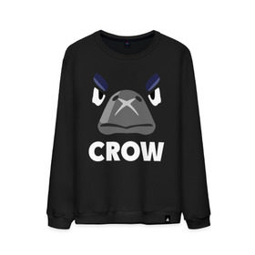 Мужской свитшот хлопок с принтом Brawl Stars CROW в Рязани, 100% хлопок |  | brawl | brawl stars | crow | leon | stars | бравл | бравл старс | браво старс | ворон | ворона | игра | компьютерная | костюм | кофта | кров | леон | онлайн | старс