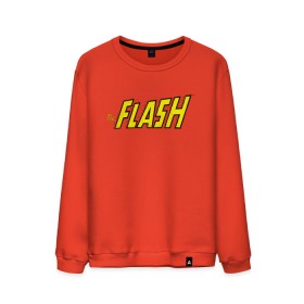 Мужской свитшот хлопок с принтом The Flash в Рязани, 100% хлопок |  | barry allen | dc | dc comics | flash | shtatflash | барри аллен | флеш | флэш