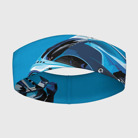 Повязка на голову 3D с принтом Bugatti в Рязани,  |  | bugatti | car | italy | motorsport | prestige | автомобиль | автоспорт | бугатти | италия | престиж