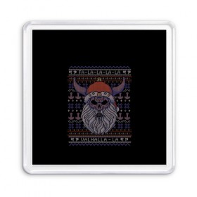 Магнит 55*55 с принтом Vikings Xmas Sweater в Рязани, Пластик | Размер: 65*65 мм; Размер печати: 55*55 мм | Тематика изображения на принте: christmas | king | new | ragnar | skandinavia | snow | snowflakes | valhalla | vikings | xmas | year | вальхалла | викинги | год | король | новый | рагнар | рождество | скандинавия | снег