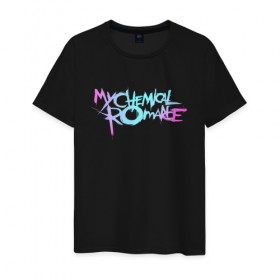 Мужская футболка хлопок с принтом My Chemical Romance в Рязани, 100% хлопок | прямой крой, круглый вырез горловины, длина до линии бедер, слегка спущенное плечо. | black parade | killjoy | mcr | my chemical romance | килджой