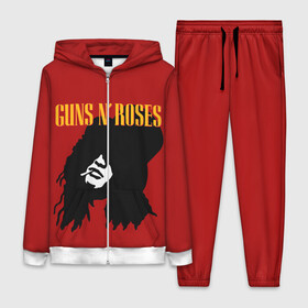 Женский костюм 3D с принтом Guns n roses в Рязани,  |  | axl rose | geffen records | gnr | guns | rock | roses | slash | гансы | пистолеты | розы | рок | слеш | эксл роуз